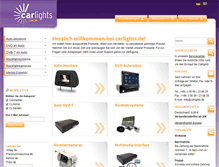 Tablet Screenshot of carlights.de